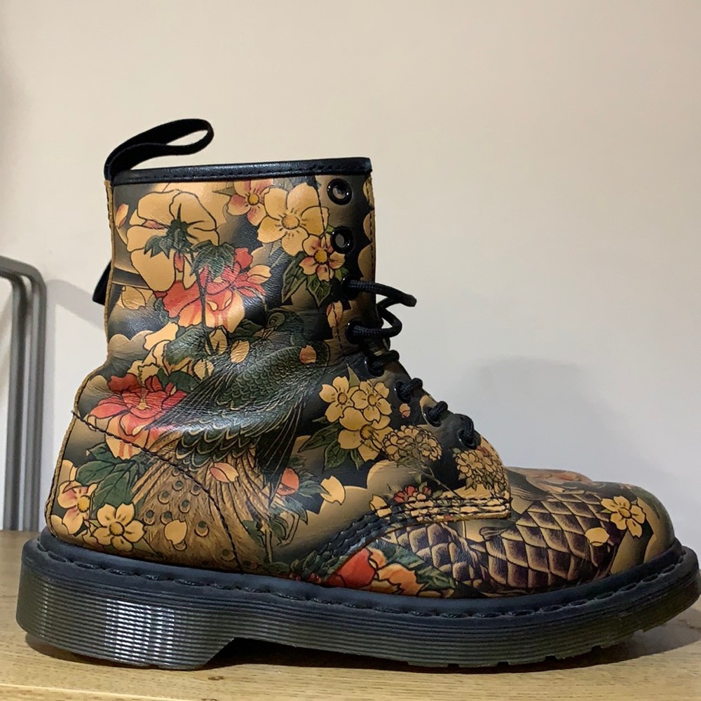 Koi fish Doc Marten’s Size 9 Women’s